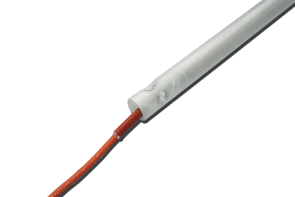 Medium infrared quartz tube - FB type wire connectors - Acim Jouanin