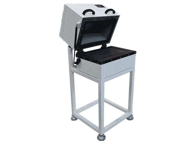 Heated table with lid option - 150°C - 2 heating zones - L x W: 400 x 240 mm